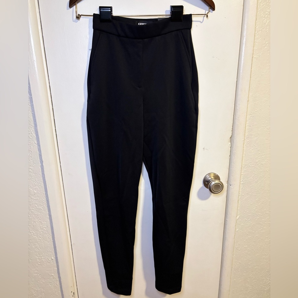NWT Express Black Skinny High Rise Pants